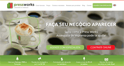 Desktop Screenshot of pressworks.com.br
